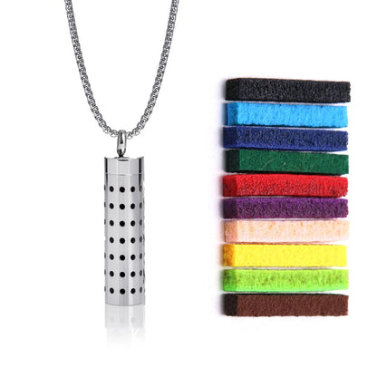 Aromia collier Éolia argent