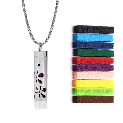 Aromia collier Éolia argent