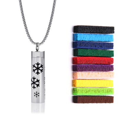 Aromia collier Éolia argent
