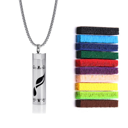 Aromia collier Éolia argent