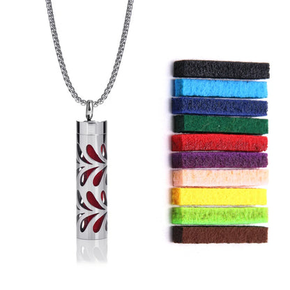 Aromia collier Éolia argent