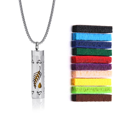 Aromia collier Éolia argent