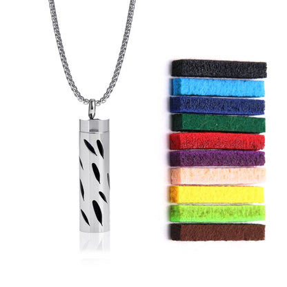 Aromia collier Éolia argent