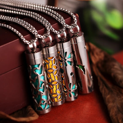 Aromia collier Éolia argent