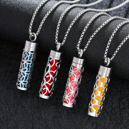 Aromia collier Éolia argent