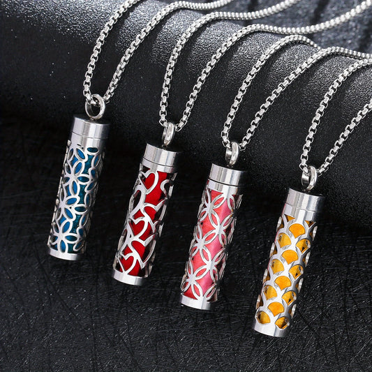 Aromia collier Éolia argent